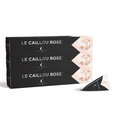Set of 3 boxes x 5 "rosé pebbles" LA GRANDE SIESTE